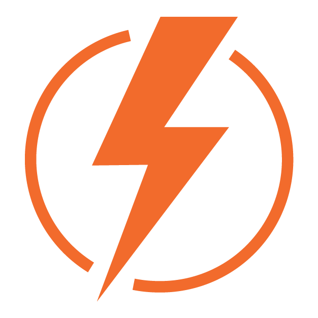 Energy icon, disabled. An orange lightning bolt.